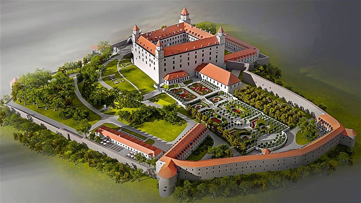 Sejarah Kastil Bratislava