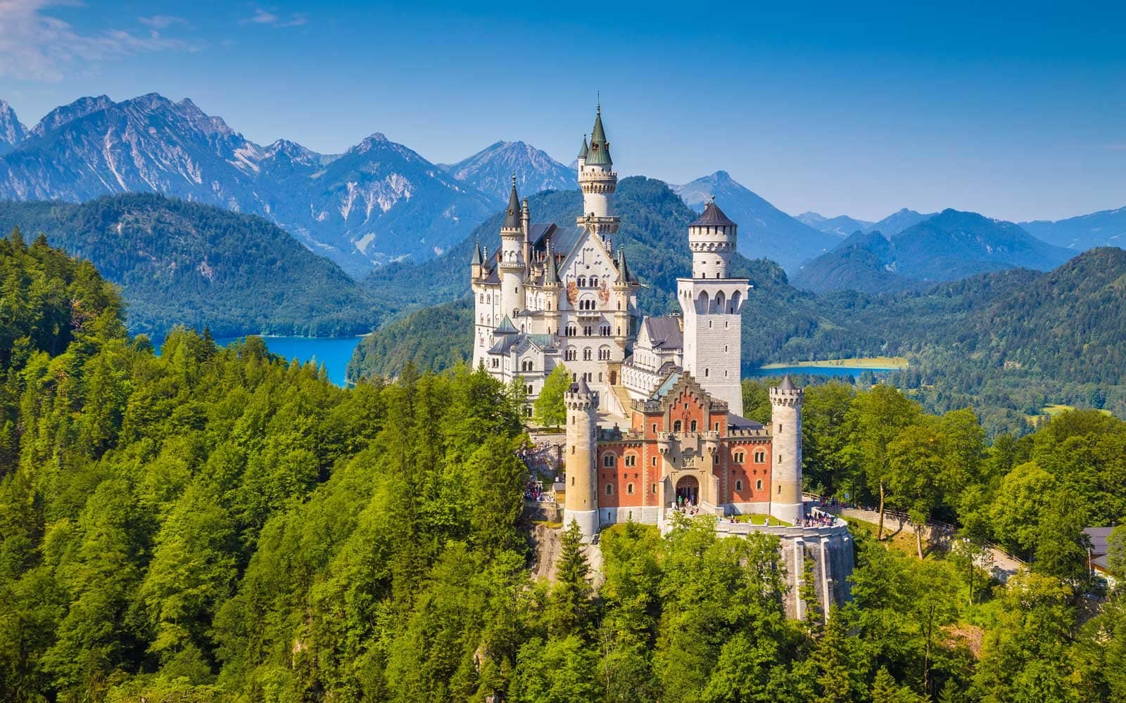 Neuschwanstein Castle Disney, Istana Sleeping Beauty di Jerman