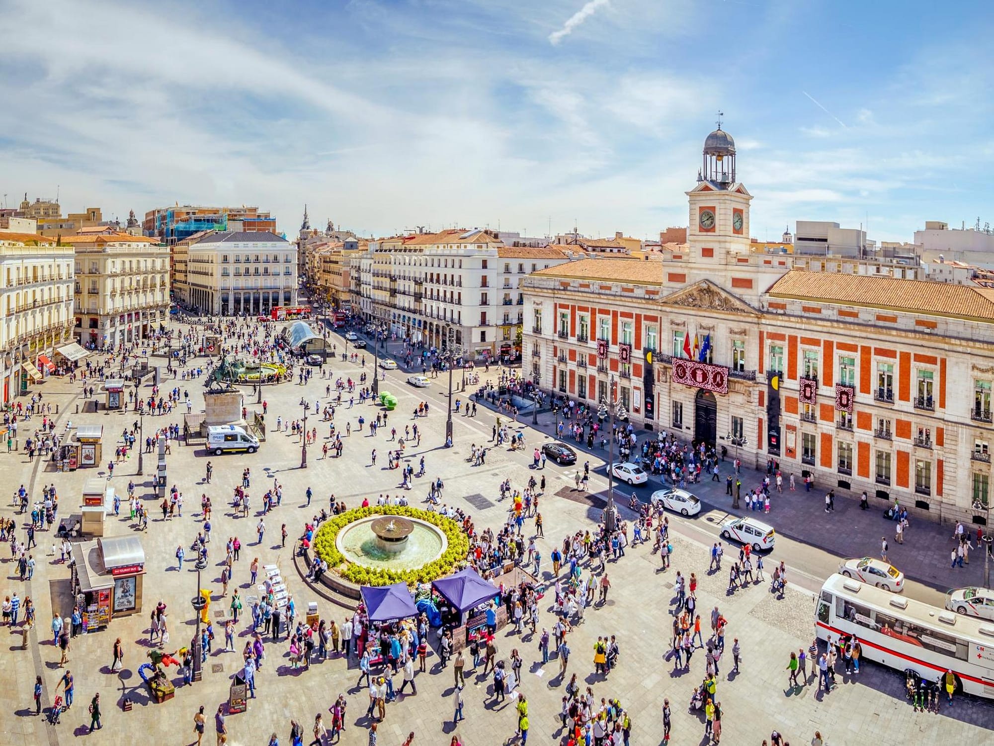 Puerta del Sol, 0 KM-Nya Kota Madrid Yang Berarti Gerbang Matahari