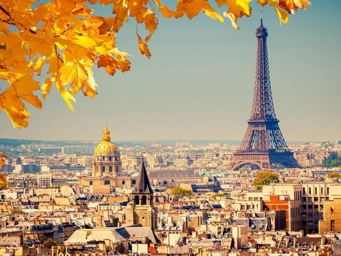 Eiffel Tower Autumn