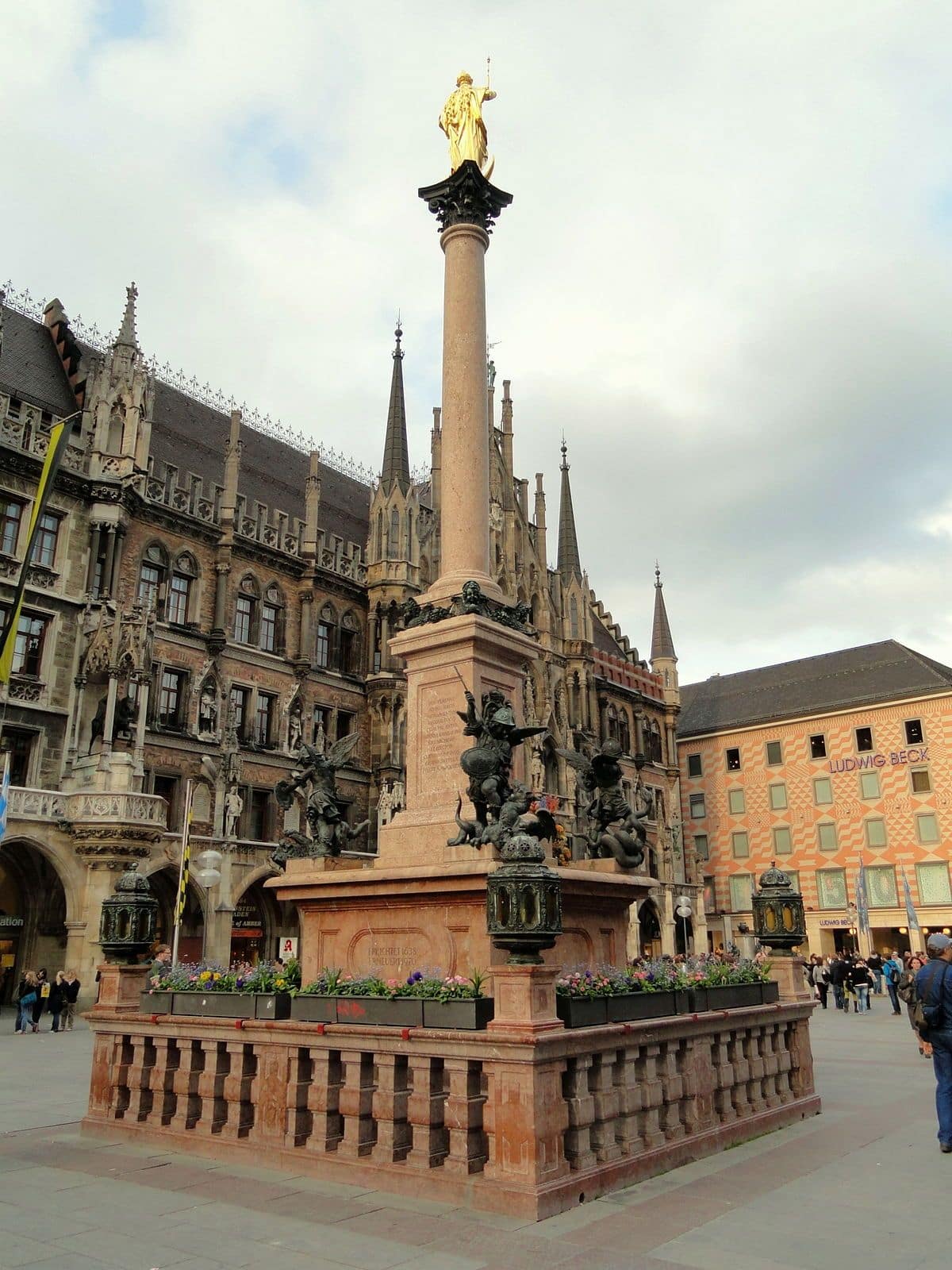 The Column of St. Mary